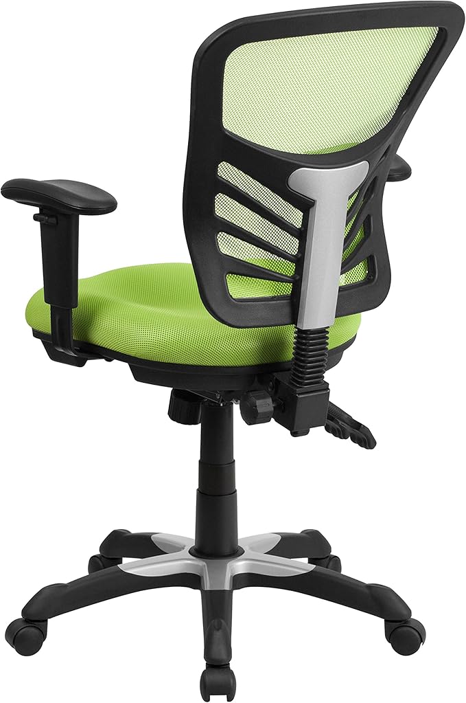 Flash Furniture Nicholas Mid-Back Swivel Office and Gaming Chair, Ergonomic - Image 5
