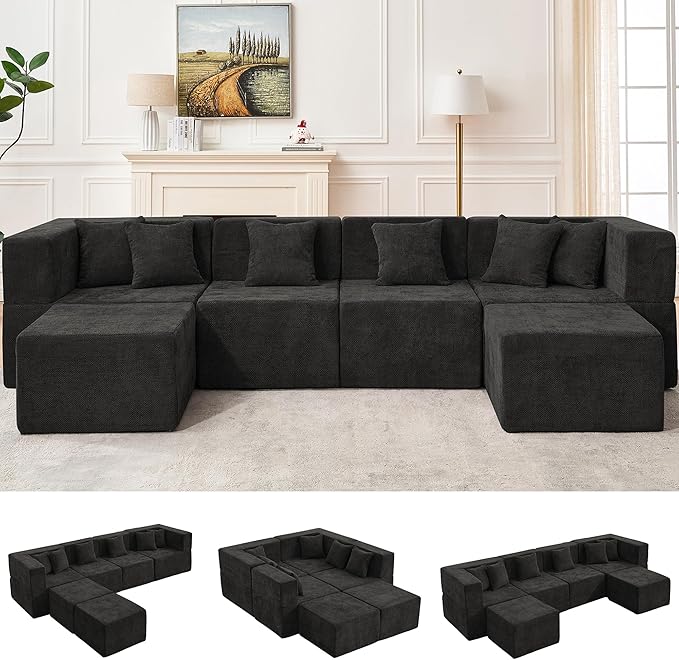 MONVANE Modular Sectional Cloud Couch by MONVANE