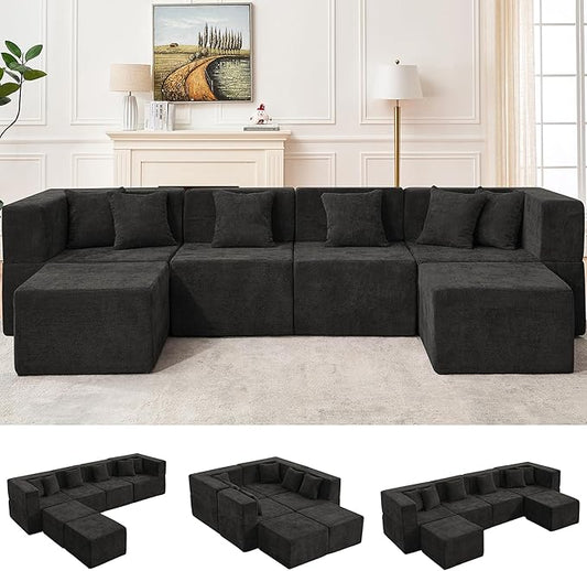 MONVANE Modular Sectional Cloud Couch by MONVANE