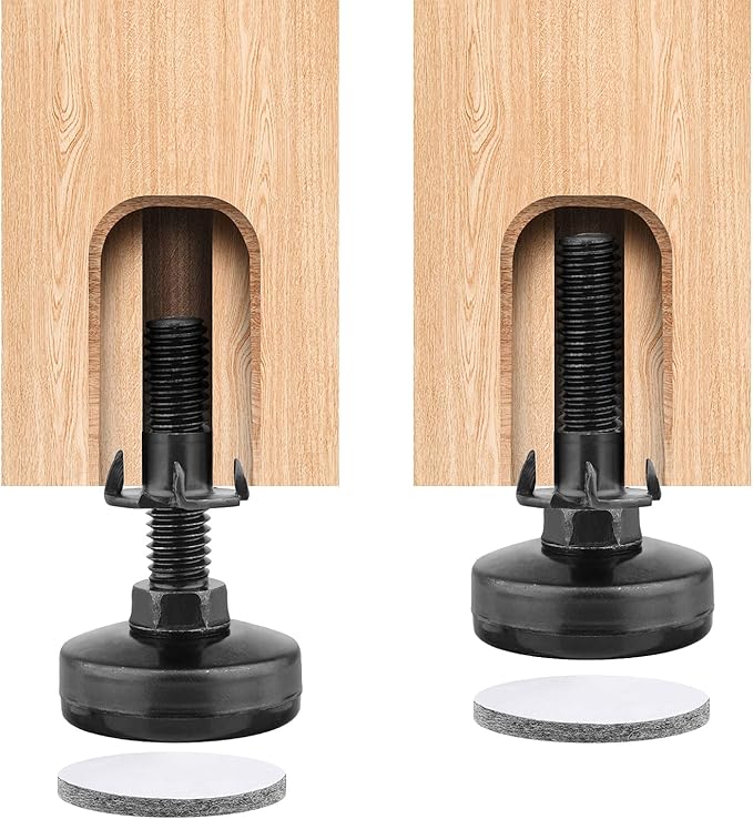 Anwenk Furniture Levelers Heavy Duty Furniture Leveling Feet Adjustable Leg - Image 5