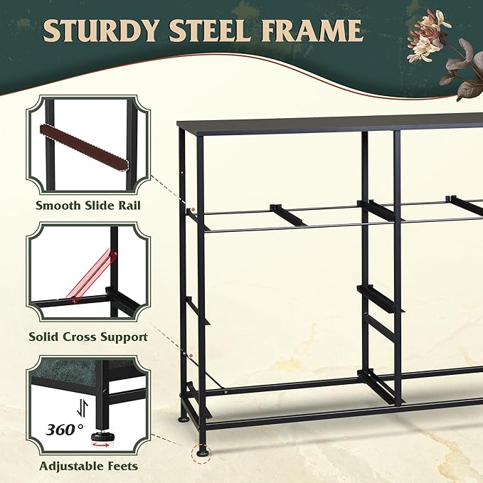 WLIVE Dresser for Bedroom with 8 Drawers, Wide Fabric Dresser for Storage and - Image 7