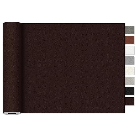 Leather Repair Tape, 16 x 30 Inches Self Adhesive Leather Repair Patch，Leather by Unknown