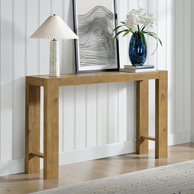 Alaterre Furniture Classic Solid Wood Console Table - Image 4