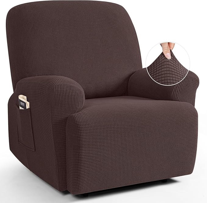 TAOCOCO Oversized Recliner Chair Covers, 1 Seater Streach Recliner Covers Soft by TAOCOCO