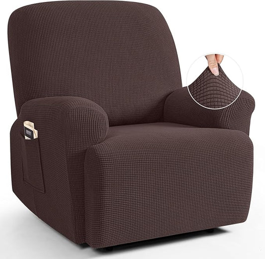 TAOCOCO Oversized Recliner Chair Covers, 1 Seater Streach Recliner Covers Soft by TAOCOCO