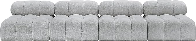 Meridian Furniture 611Grey-S136B Ames Collection Modern | Contemporary Modular - Image 4