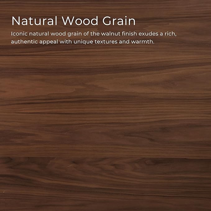 Furniture of America Lucian Mid-Century Modern Solid Wood 2 Piece Brown Round - Image 6