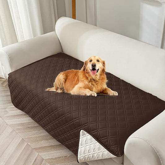 Genina Waterproof Couch Cover, Washable Anti-Slip 86.6 inch Sofa Covers by Genina