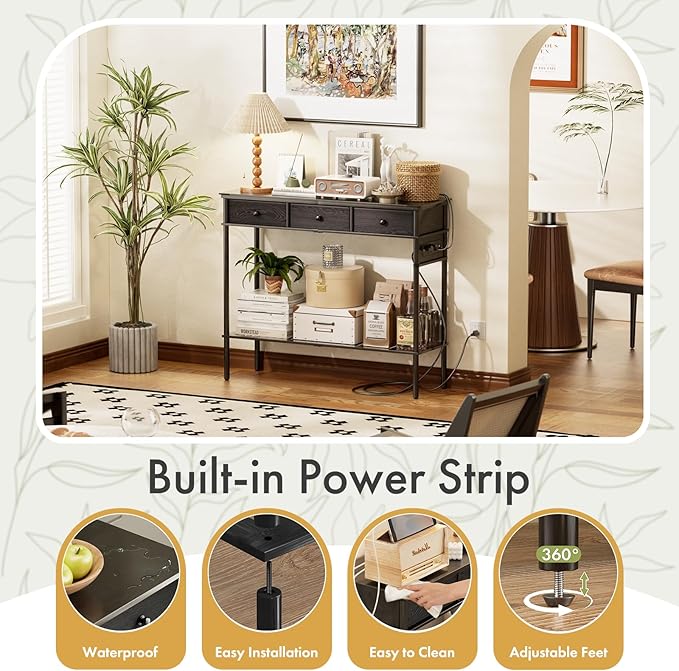 38" Entryway Table Console Table - Image 8