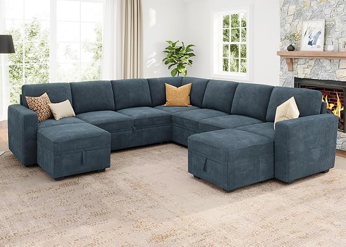 HONBAY Modular Sectional Sleeper Sofa - Image 4