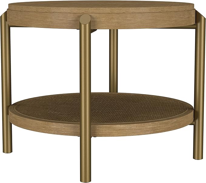 Coaster Home Furnishings Arini 2-piece Round Coffee and End Table Set Sand Wash - Image 4