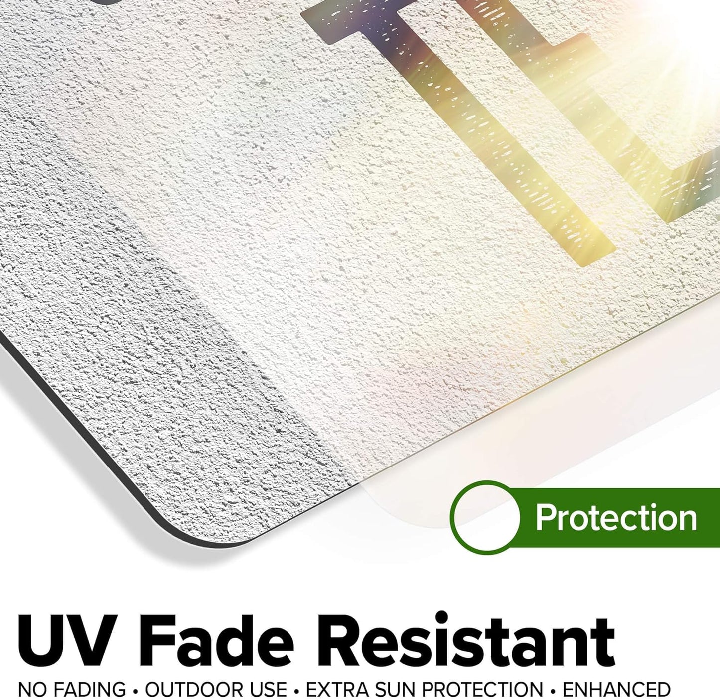 Custom Sign, Custom Street Sign, 11 Font Colors, 13 Font Styles, 4 Hole Options, 22 Sizes, 12x18 Inches, Rust Free DiBound, Fade Resistant, Made in USA by My Sign Center (Concrete)