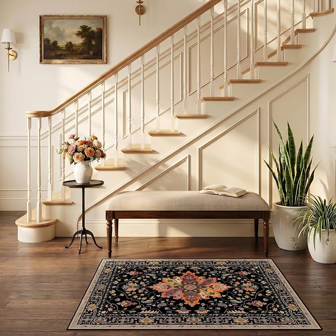RELEANY Area Rugs 2'6"x4' Kitchen Rugs Entry Rug Small Rugs - Image 2