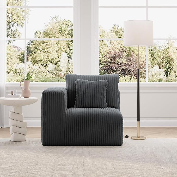 Novilla Modular Sectional Sofa, Modern Cloud Sectional Couch by Novilla