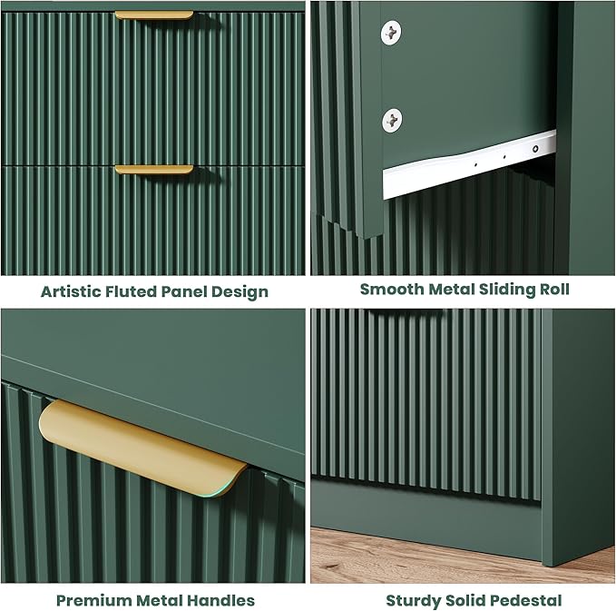 Garvee 6 Drawers Dresser for Bedroom - Image 4