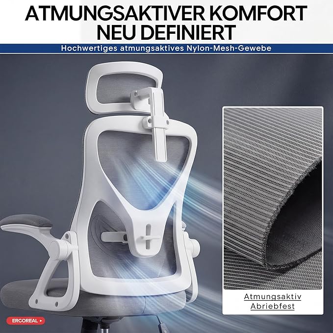 Ergonomic Office Chair, Mesh Desk Chair - Image 7