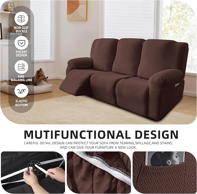 Genina Recliner Sofa Covers - Image 3