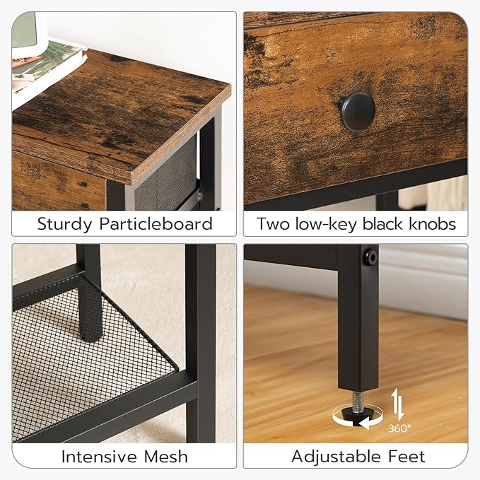 HOOBRO 29.5" Narrow Console Table - Image 8