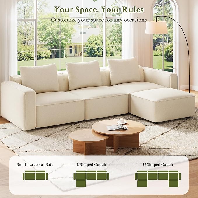 Welzona loveseat Sofa, Small Couches - Image 9