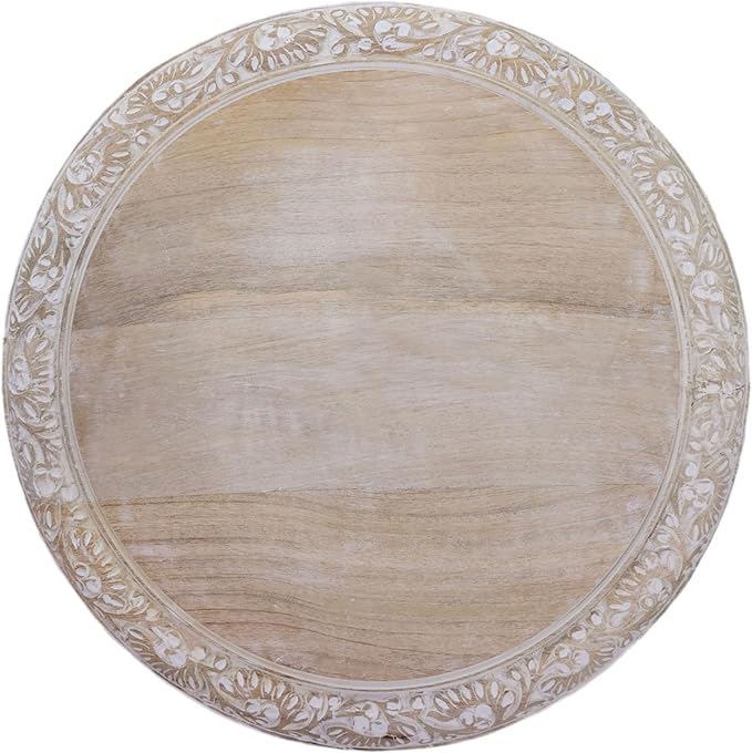 COTTON CRAFT Solid Wood End Table - Image 5