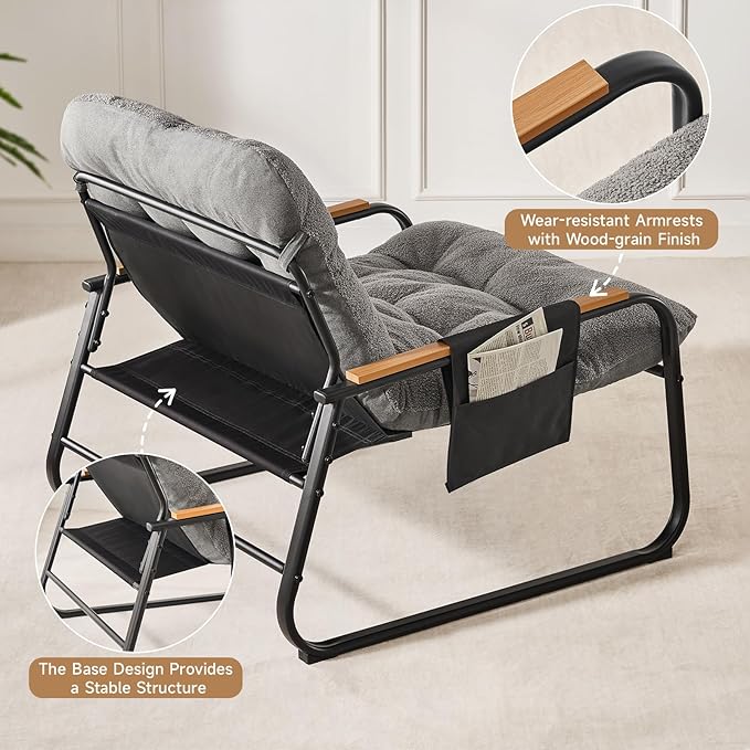 ONBRILL Oversized Modern Accent Chair - Image 5
