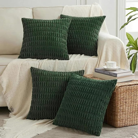 Fancy Homi 4 Packs Decorative Throw Pillow Covers by Fancy+Homi