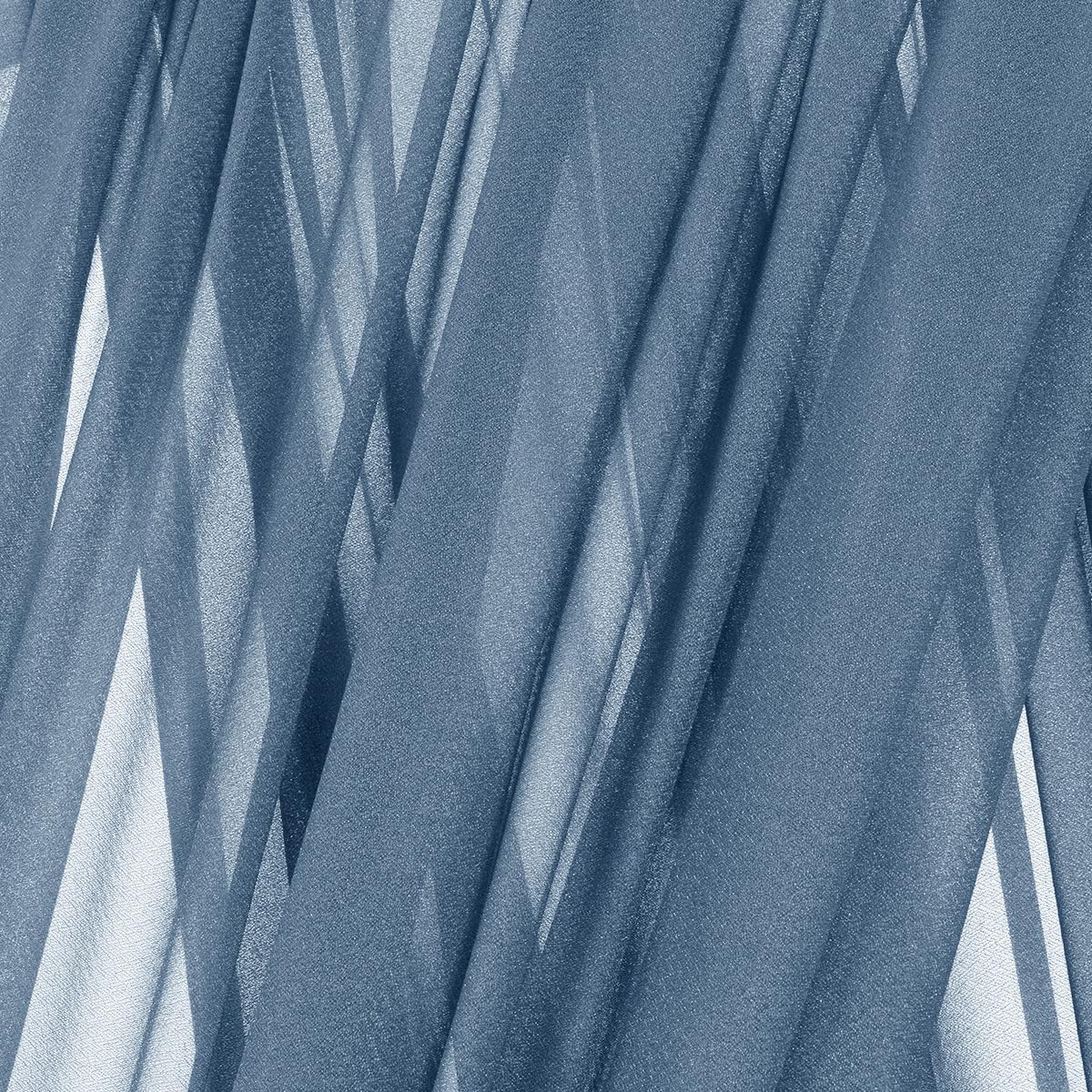 MLMC Dusty Blue Wedding Arch Draping Fabric 1 Panel 29" x 20 FT Extra Long Gauze Drapes Sheer Backdrop Curtains 6.6 Yards Outdoor Drapery Panels for Wedding Bridal Shower Party Ceiling Decoration