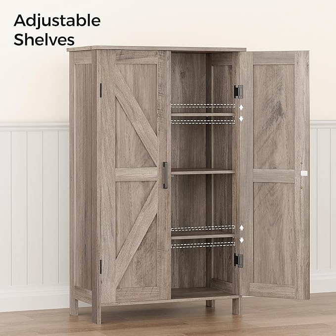 Homleke Farmhouse Bathroom Cabinet - Image 5