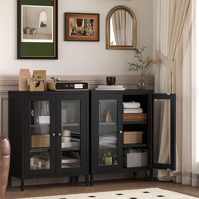 YAUWOH Metal Bathroom Cabinet - Image 4