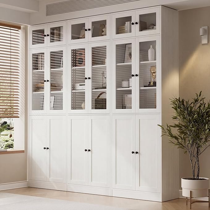 TUSY 85.5" Modern Tall Bookcase - Image 3
