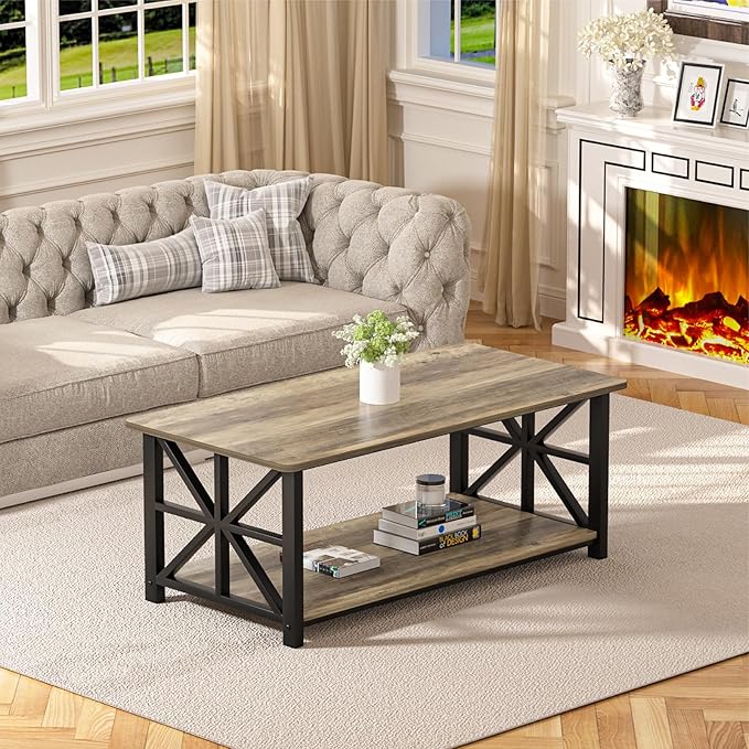 GreenForest Coffee Table for Living Room - Image 9