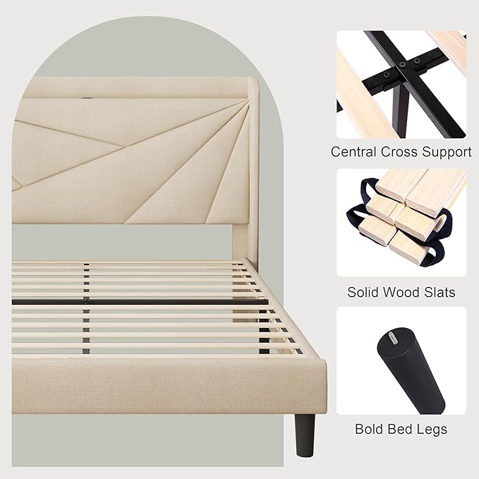 Feonase Queen Size Bed Frame - Image 6