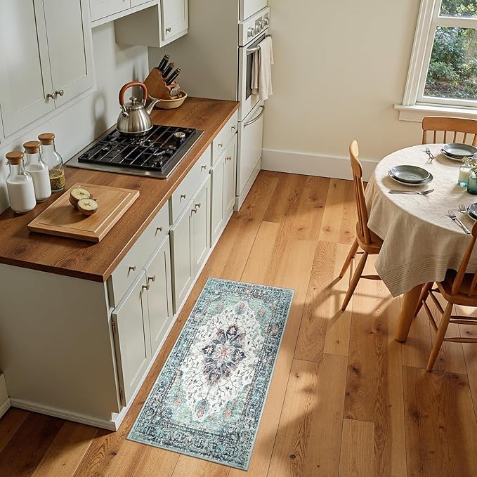 RELEANY Area Rugs 2'x4' Kitchen Rugs Entry Rug Small Rugs - Image 2
