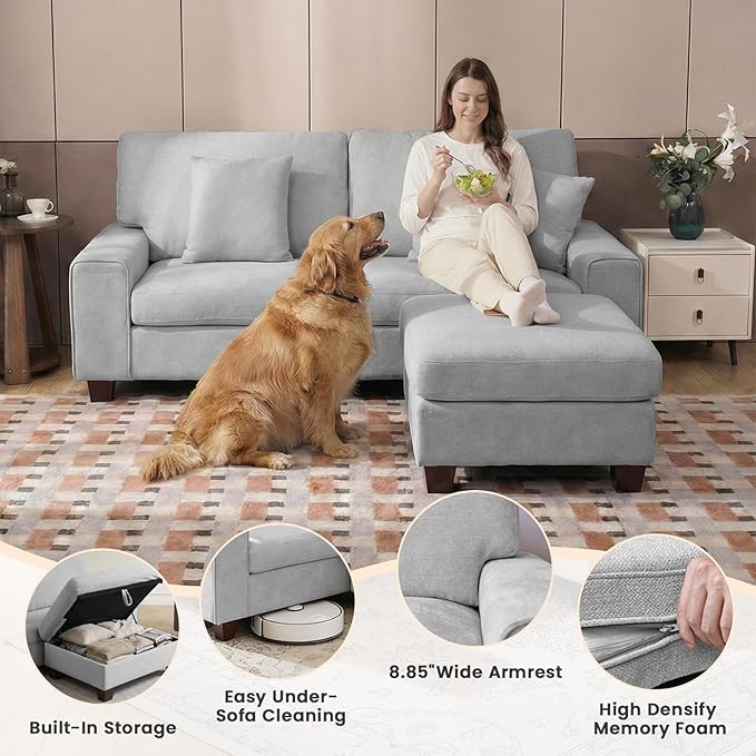 DOPEDIO L-Shaped Sectional Sofa - Image 3