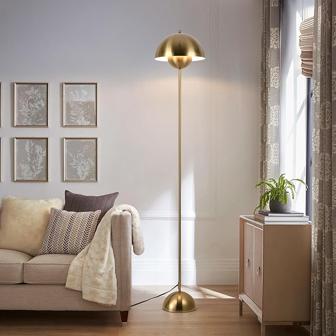COSYLUX Modern Floor Lamp for Living Room, Industrial Tall Standing Lamp for - Image 4