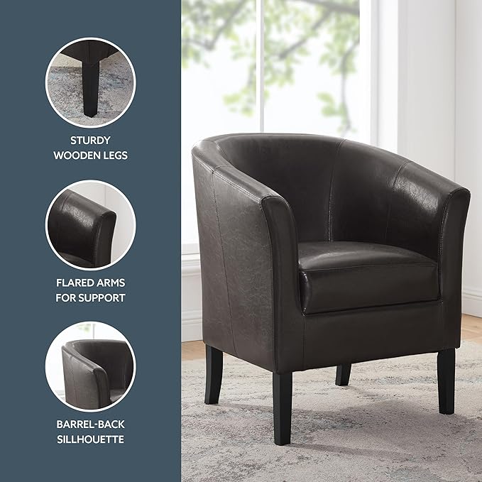 Linon Home Dcor Linon Home Decor Simon Club Chair - Image 8
