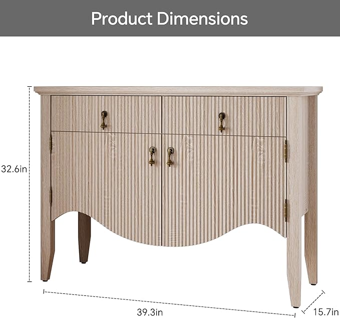 FUSUNBAO Retro Buffet Cabinet - Image 2
