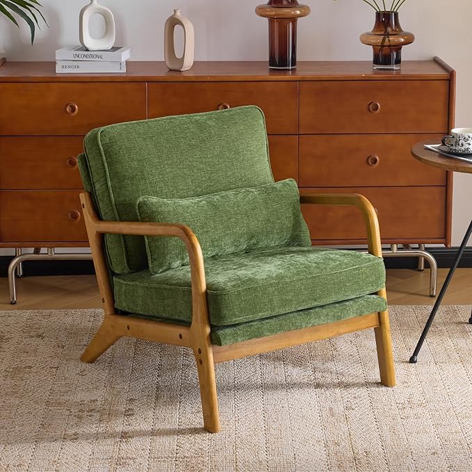 Karl home Mid Century Modern Accent Chair by Karlhome
