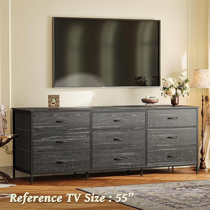 Huuger 63 Inch Dresser for Bedroom, Dresser for Closet - Image 5