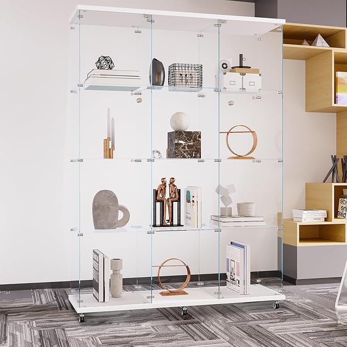 LFT HUIMEI2Y Glass Display Cabinet 12 Shelves - Image 9
