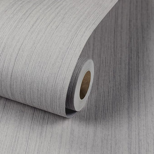 Grasscloth Peel and Stick Wallpaper Modern 15.7in x 118.1in Textured Linen by MANONIRIA
