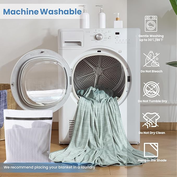 OIGAE Cooling Blanket for Hot Sleepers - Image 6
