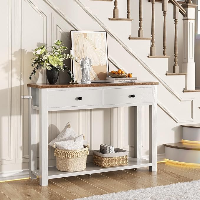 Homieasy Farmhouse Console Table - Image 6