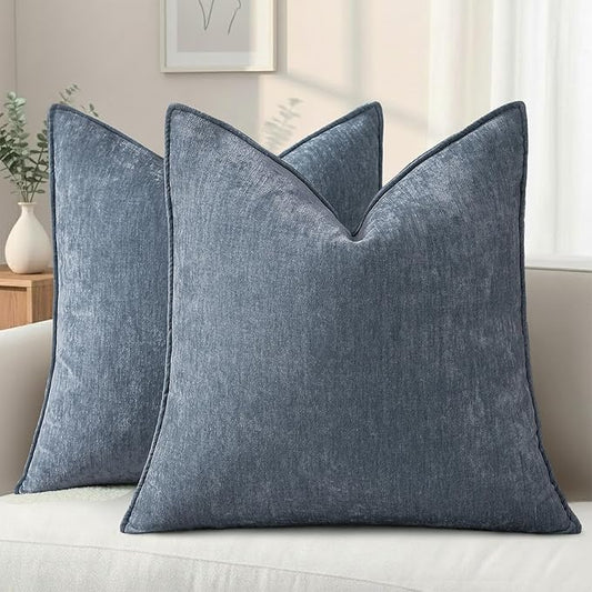decorUhome Summer Couch Throw Pillow Covers 20x20 Set of 2, Decorative Soft by decorUhome