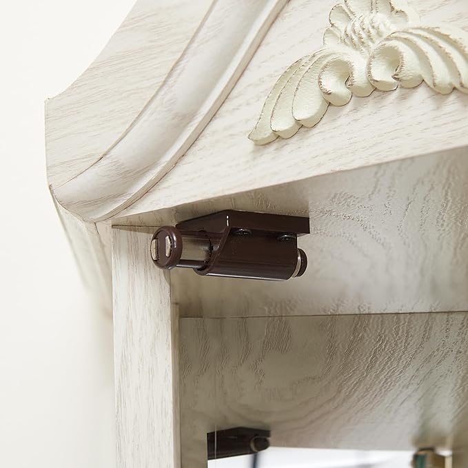 Glass Corner Display Cabinet - Image 5