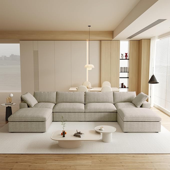 JACH U-Shaped Cloud Sectional Couch by JACH
