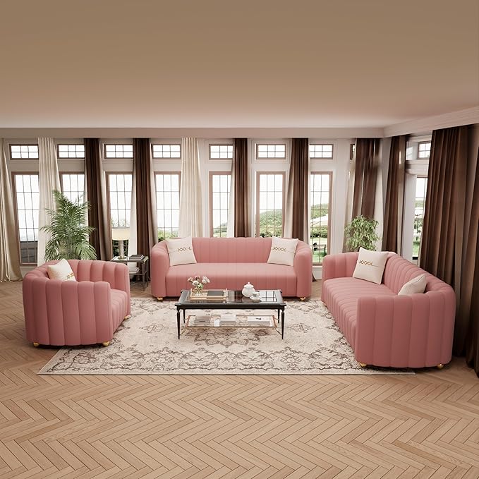 42" Velvet Sofa Chair for Living Room, Modern Single Sofa - Image 7