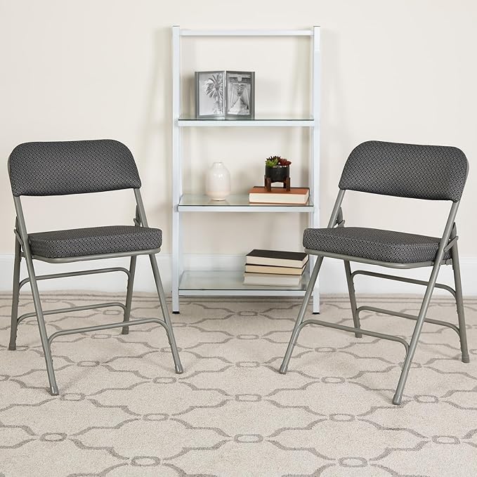 Flash Furniture Hercules Series Metal Folding Chairs - Image 2