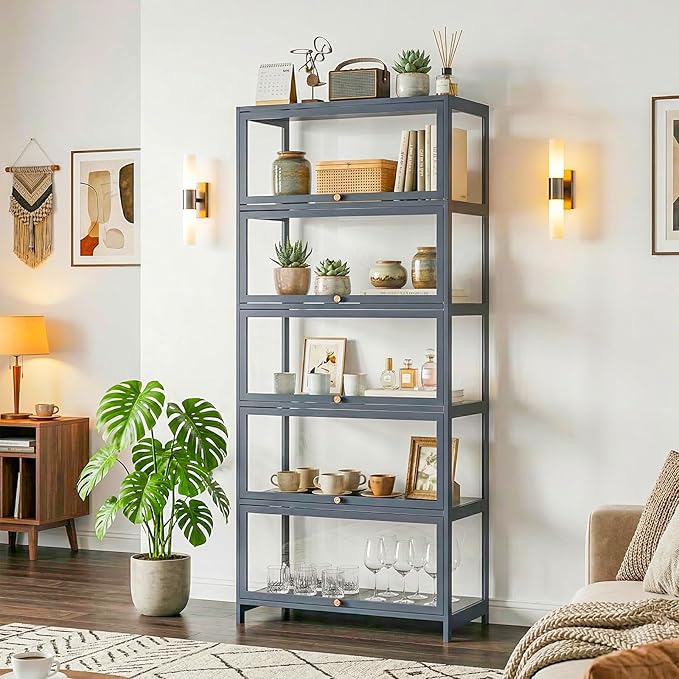 5-Tier Display Case Cabinet - Image 2