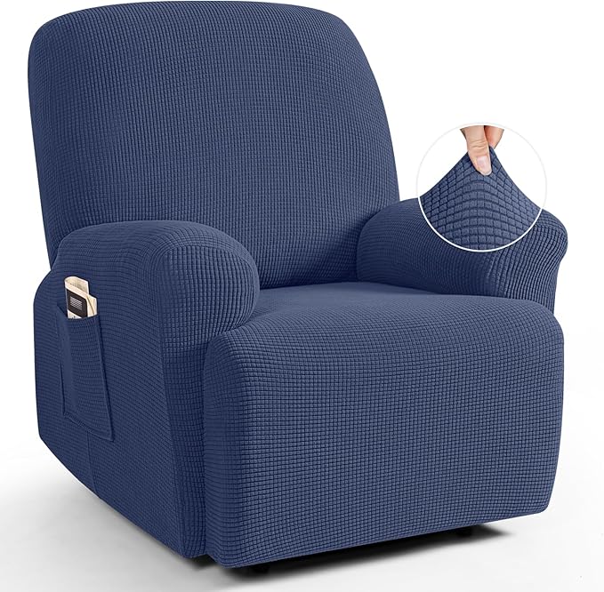 TAOCOCO Recliner Cover 4-Pieces, Recliner Stretch Sofa Slipcover, Recliner by TAOCOCO